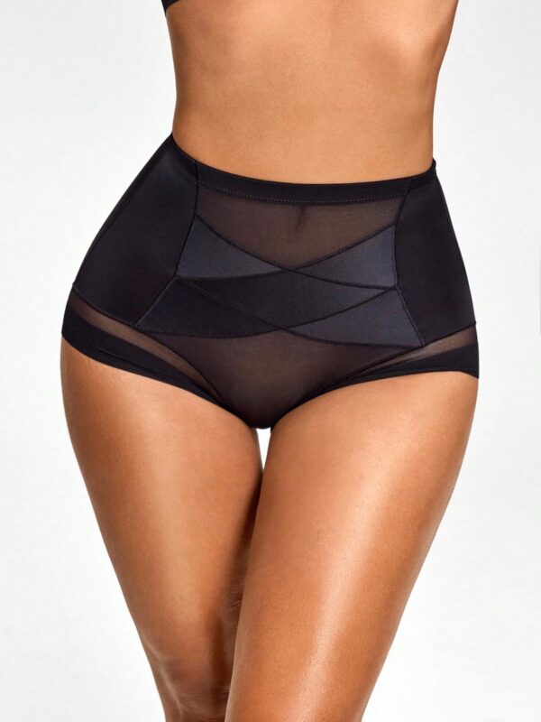 Mesh Splice Shapewear Shorts