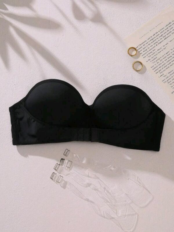 Strapless bra With Clear Straps